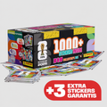 Box mit 1000 Stickertüten zur WM